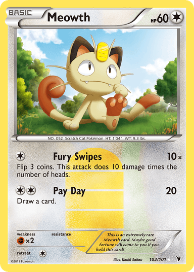 Meowth, Noble Victories 102