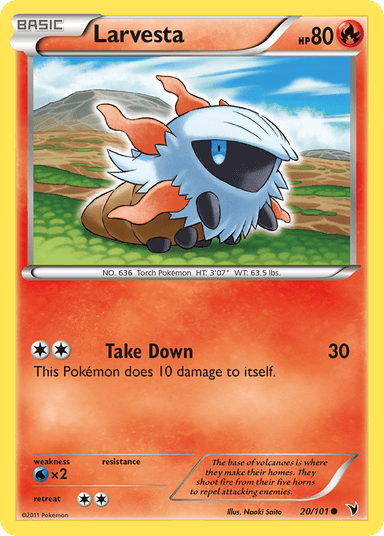 Larvesta, Noble Victories 20