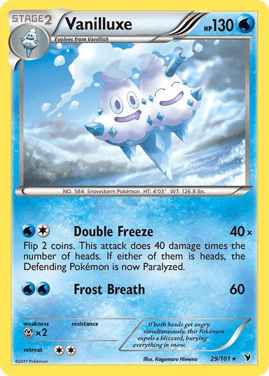 Vanilluxe, Noble Victories 29