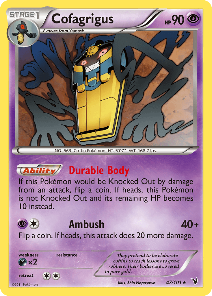 Cofagrigus, Noble Victories 47