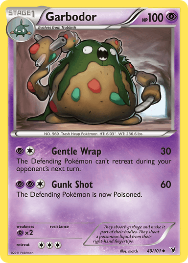 Garbodor, Noble Victories 49