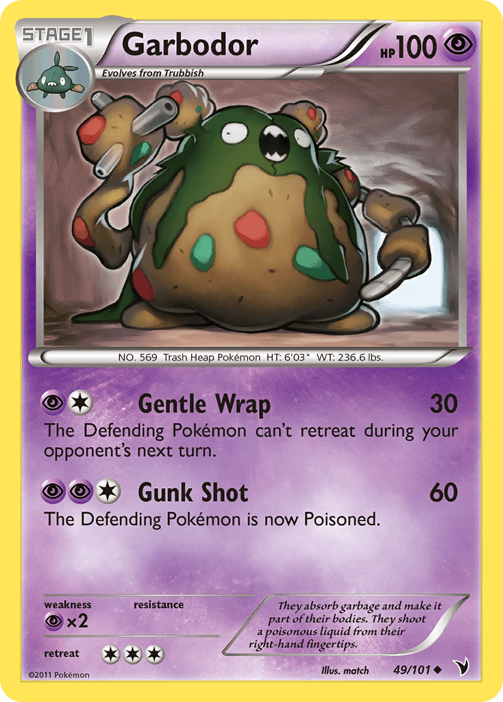 Garbodor, Noble Victories 49