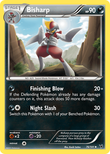 Bisharp, Noble Victories 76
