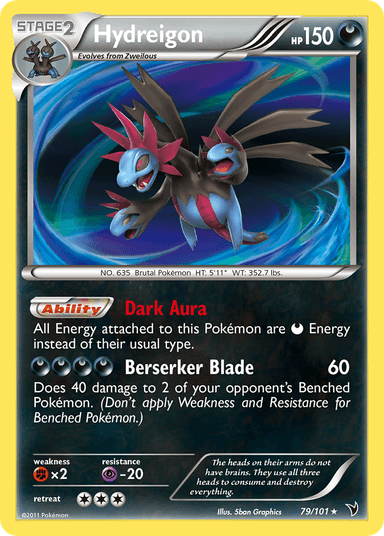 Hydreigon, Noble Victories 79