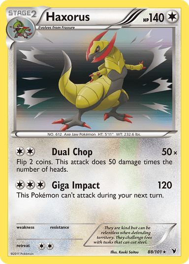 Haxorus, Noble Victories 88