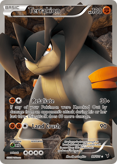 Terrakion, Noble Victories 99