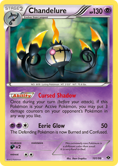 Chandelure, Next Destinies 101