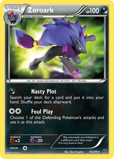 Zoroark, Next Destinies 102