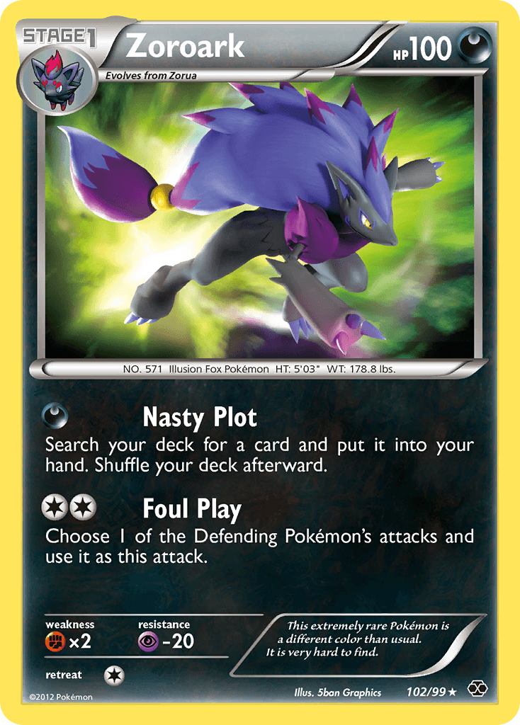 Zoroark, Next Destinies 102