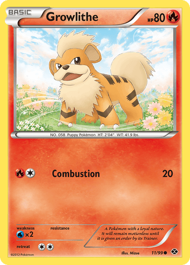 Growlithe, Next Destinies 11