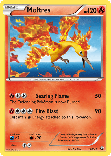 Moltres, Next Destinies 14