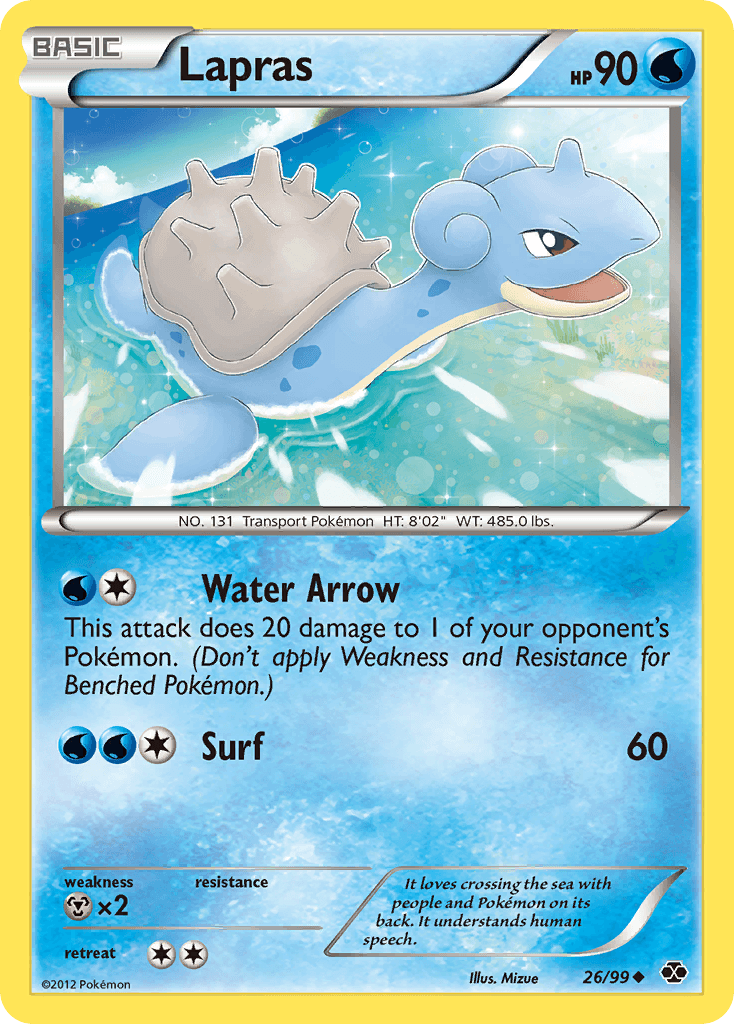 Lapras, Next Destinies 26