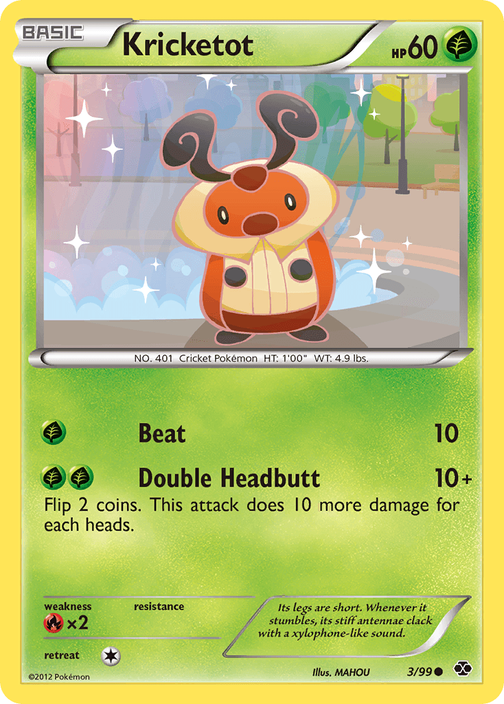 Kricketot, Next Destinies 3