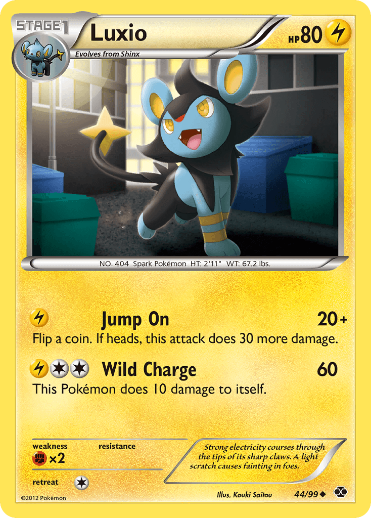 Luxio, Next Destinies 44