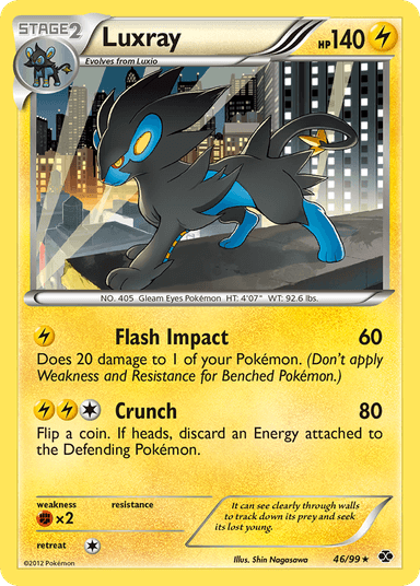 Luxray, Next Destinies 46