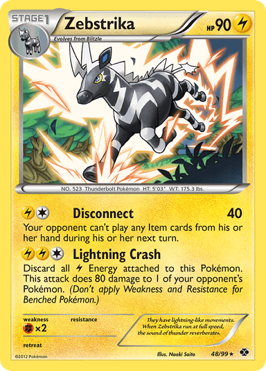 Zebstrika, Next Destinies 48