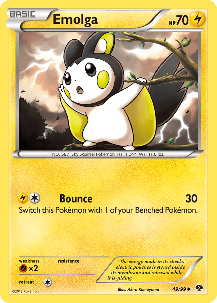Emolga, Next Destinies 49