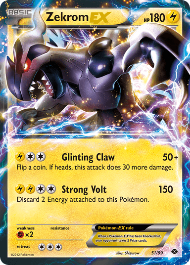 Zekrom-EX, Next Destinies 51