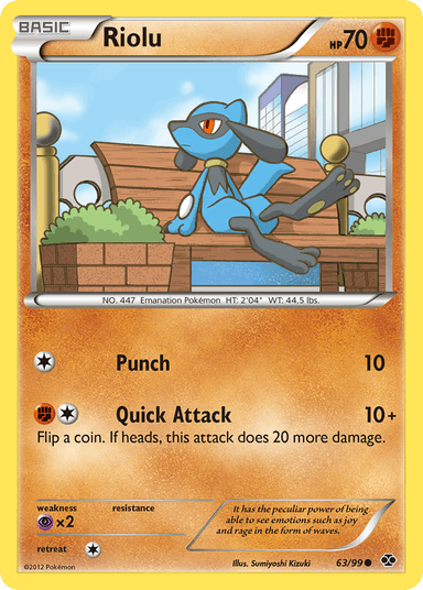 Riolu, Next Destinies 63