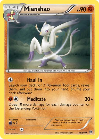 Mienshao, Next Destinies 68