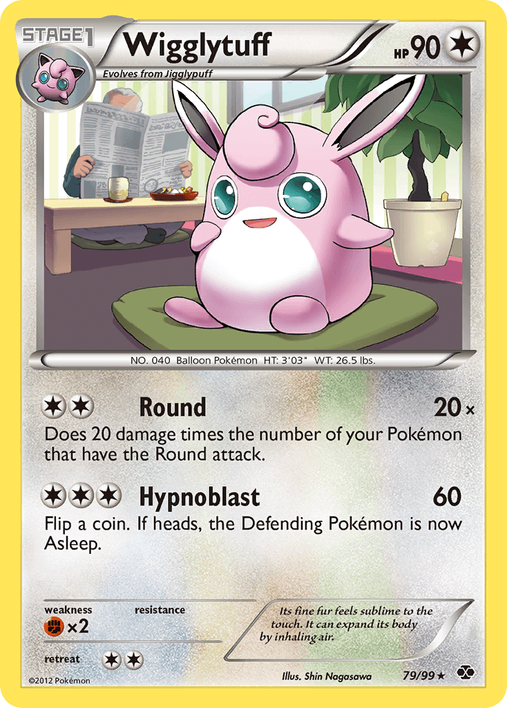 Wigglytuff, Next Destinies 79