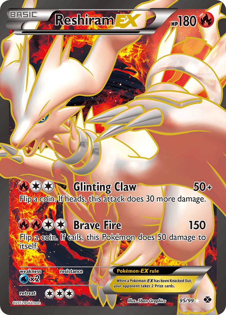 Reshiram-EX, Next Destinies 95