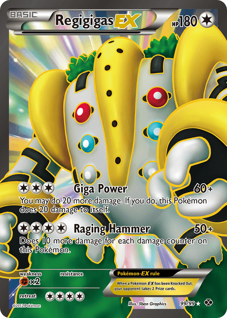 Regigigas-EX, Next Destinies 99