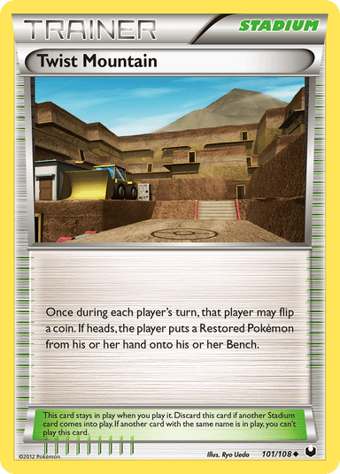 Twist Mountain, Dark Explorers 101