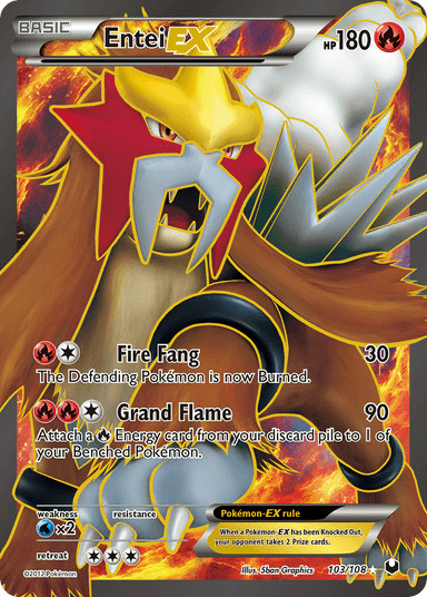 Entei-EX, Dark Explorers 103