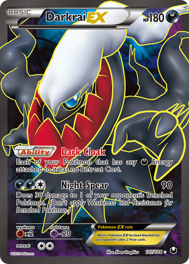 Darkrai-EX, Dark Explorers 107