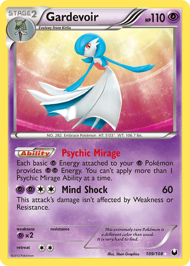 Gardevoir, Dark Explorers 109