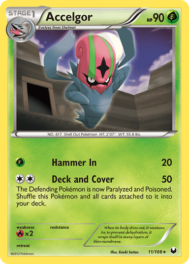 Accelgor, Dark Explorers 11