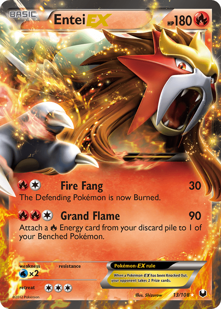 Entei-EX, Dark Explorers 13