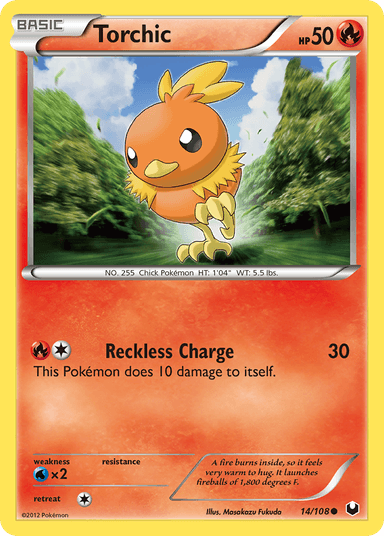 Torchic, Dark Explorers 14