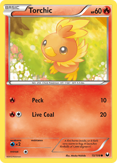 Torchic, Dark Explorers 15