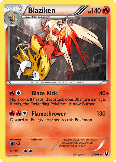 Blaziken, Dark Explorers 17