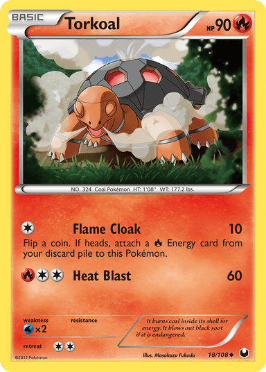 Torkoal, Dark Explorers 18