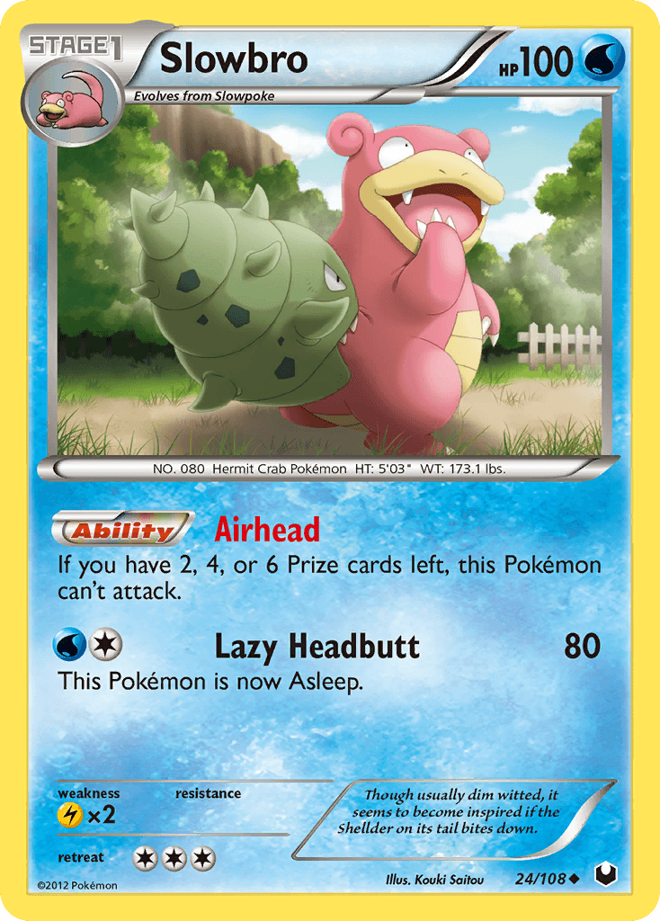 Slowbro, Dark Explorers 24