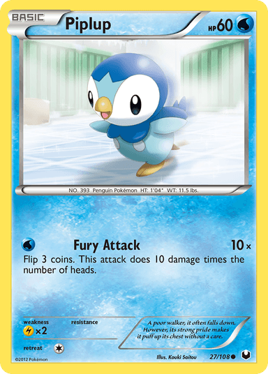 Piplup, Dark Explorers 27