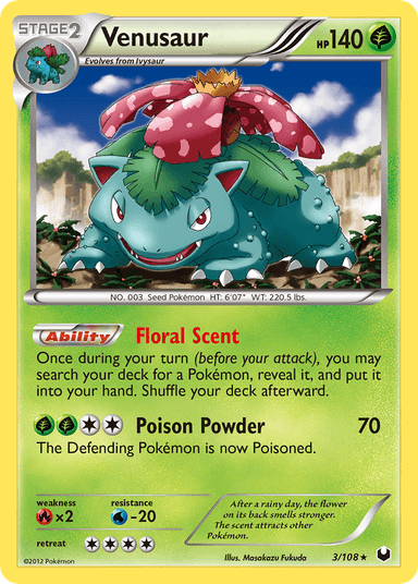 Venusaur, Dark Explorers 3