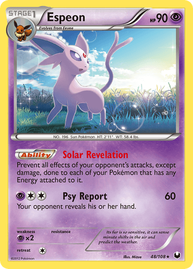 Espeon, Dark Explorers 48