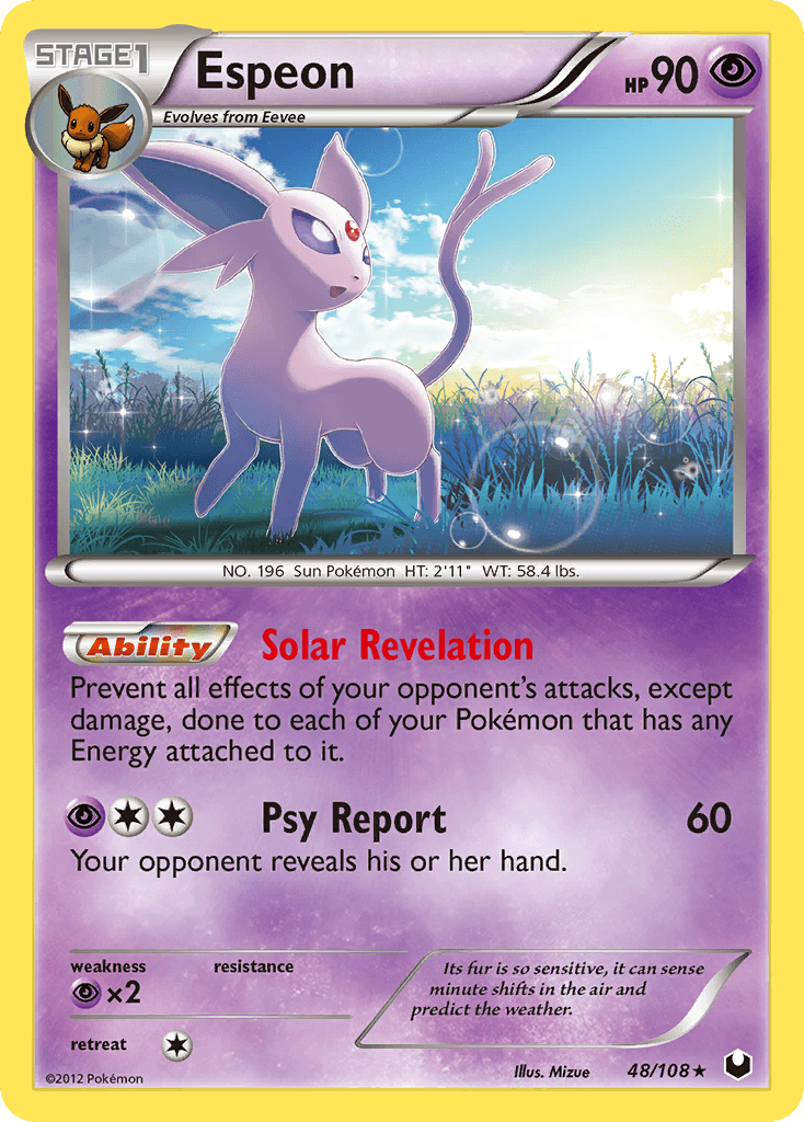 Espeon, Dark Explorers 48