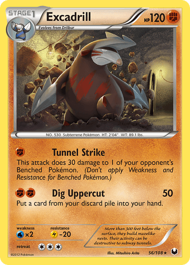 Excadrill, Dark Explorers 56