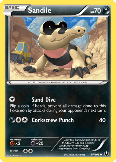 Sandile, Dark Explorers 64
