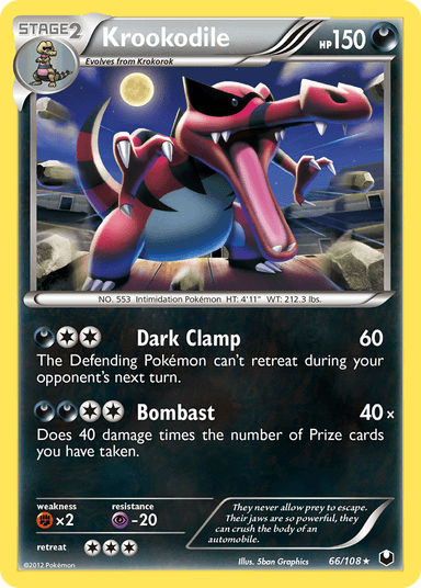 Krookodile, Dark Explorers 66