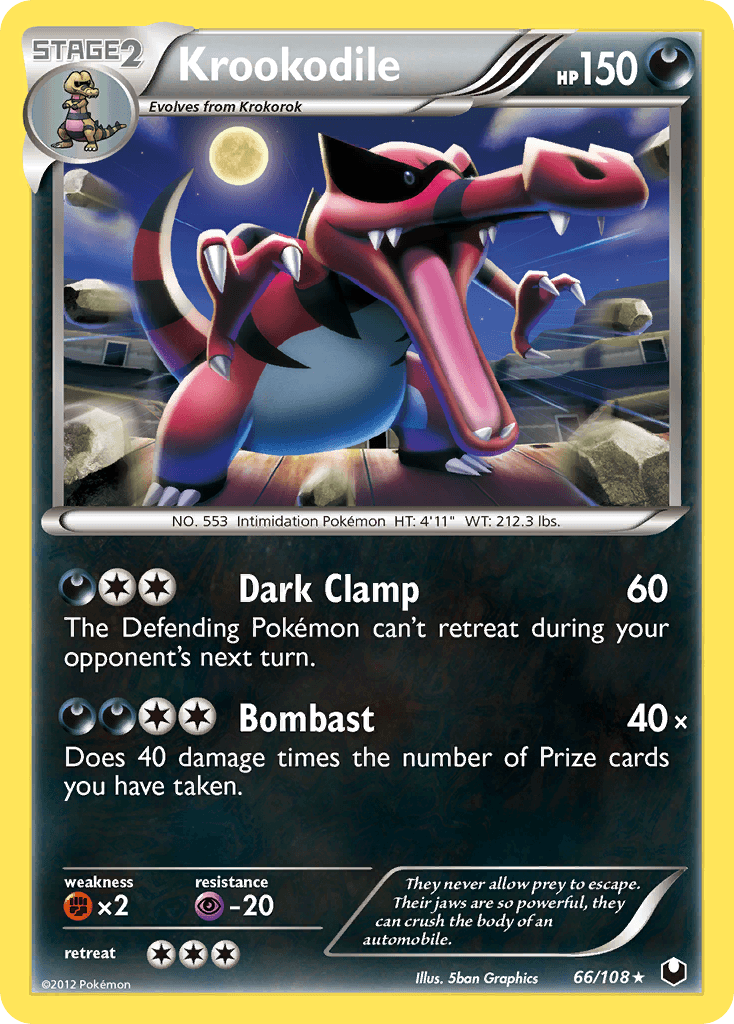 Krookodile, Dark Explorers 66