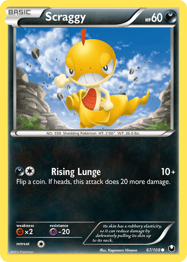 Scraggy, Dark Explorers 67