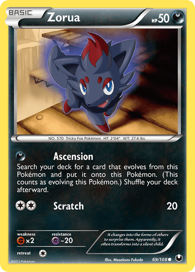Zorua, Dark Explorers 69
