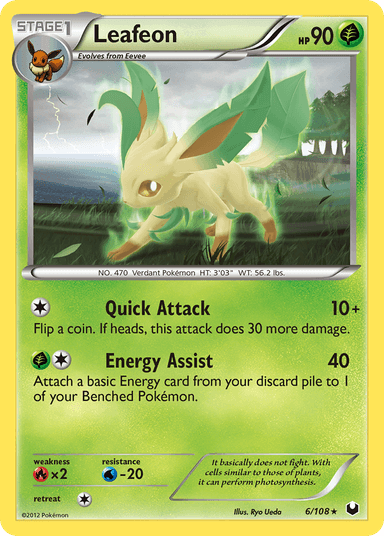 Leafeon, Dark Explorers 6