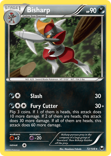 Bisharp, Dark Explorers 72